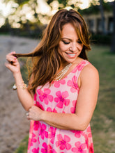 Load image into Gallery viewer, Hot Pink Hibiscus—Dress Noe