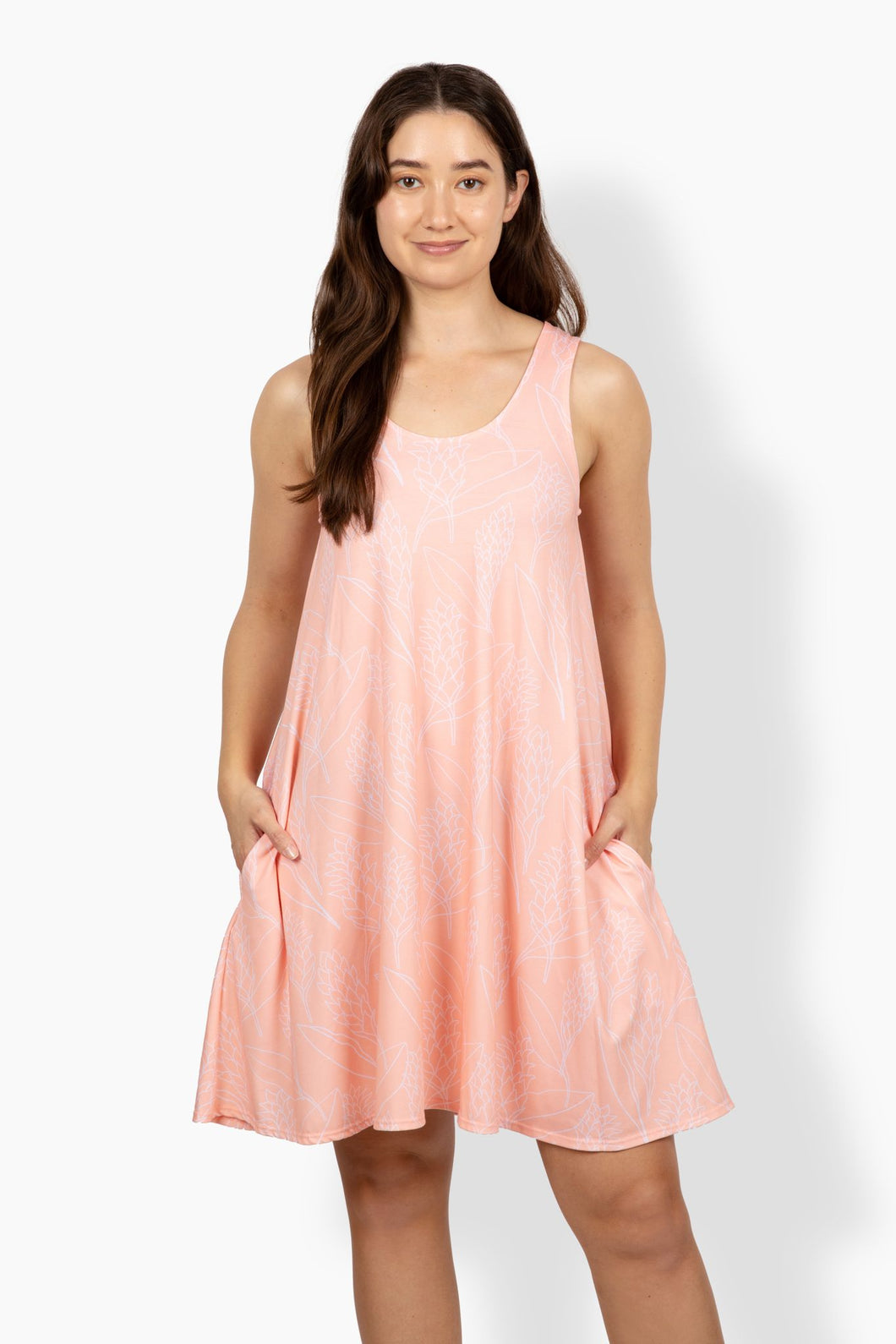 Peach Ginger Dress Noe