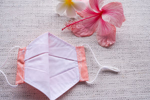 Peach Ginger Origami Mask