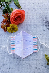 Fall Stripes Origami Mask