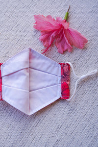 Sweet Hibiscus Origami Mask