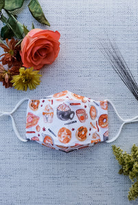 Pumpkin Spice & Everything Nice Origami Mask